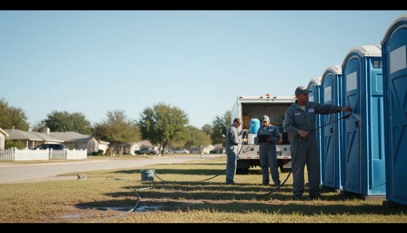 Long-Term Portable Toilet Rental in Greenwood, MS near me